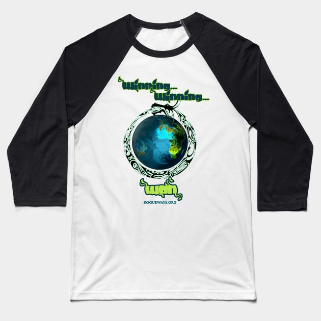 Winning Dragon Baseball T-Shirt by Rogue Ways